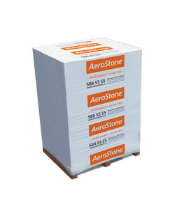 Газобетон AeroStone D500 100х250х625 мм 1,75 м.куб. (112 шт)