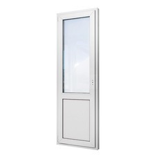 Пластиковая дверь VEKA WHS Halo 2140х670 мм 1 створка левая поворотно-откидная двухкамерная