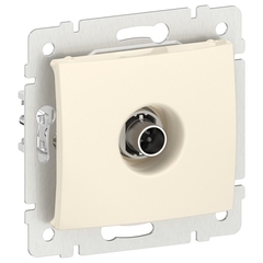 Розетка телевизионная IEK Valena встраиваемая слоновая кость/кремово-белая (6956251)