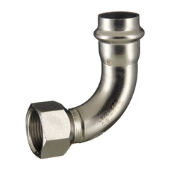 Отвод Valtec d22 мм х 3/4 ВР(г) 90° нержавеющая сталь (VTi.956.I.002205)