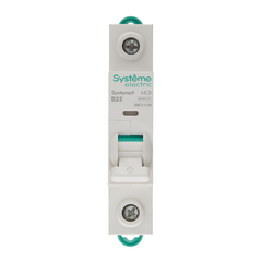 Автоматический выключатель модульный Systeme Electric Systeme9 1P 25А тип B 6 кА 230 В (S9F21125)