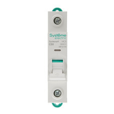 Автоматический выключатель модульный Systeme Electric Systeme9 1P 50А тип C 6 кА 230 В (S9F22150)