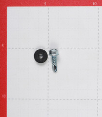 Саморезы кровельные с буром 19х5,5 мм металл-металл оцинкованные (70 шт.) - фото 3