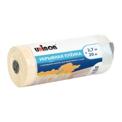 Пленка защитная Unibob с клейким краем 10 мкм 2,7х20 м (54 кв.м)
