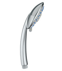 Лейка для душа Union d105 мм 5 режимов без шланга пластик хром (MW018) - фото 2