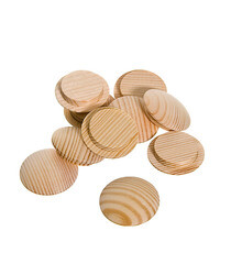 Изображение товара Заглушка d20 мм сосна (10 шт.)