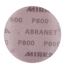 Диск шлифовальный Mirka Abranet d150 мм P800 на липучку сетчатая основа (5 шт.)