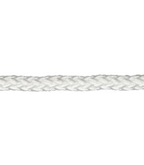 Шнур плетеный полипропиленовый 12 прядей белый d6 мм 15 м