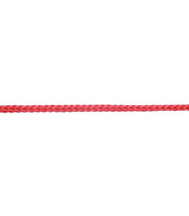 Шнур вязаный полипропиленовый 8 прядей красный d2 мм 50 м