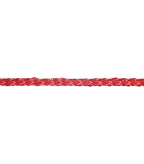 Шнур вязаный полипропиленовый 8 прядей красный d3 мм