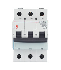 Автоматический выключатель Legrand TX3 (404054) 3P 10А тип С 6 кА 400 В на DIN-рейку