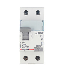 УЗО Legrand TX3 25А 30 мА 2P тип АС 10 кА (403000)