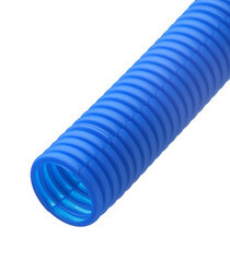 Труба гофрированная 25 мм СТС для металлопластиковых труб d16 мм синяя (50 м)