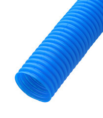 Труба гофрированная 40 мм СТС для металлопластиковых труб d26 мм синяя (30 м)